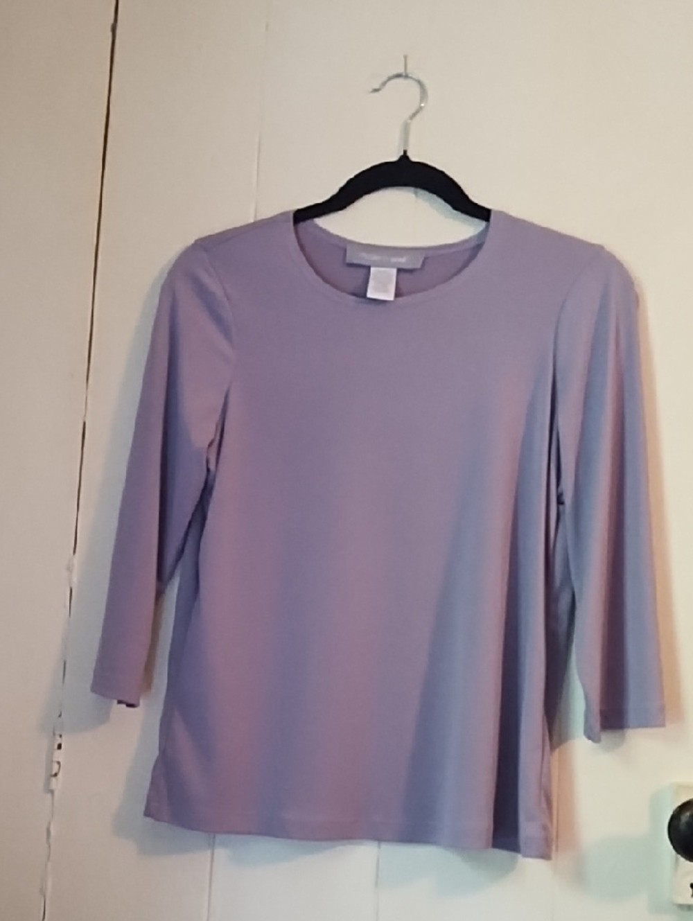 Modern Soul Lavender Crewneck Long Sleeve Top Small EUC.